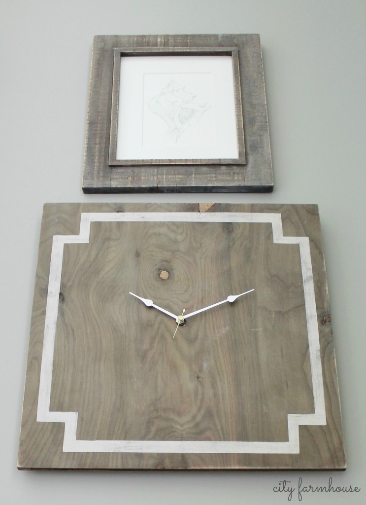 Greek Key Clock -Easy DIY Project