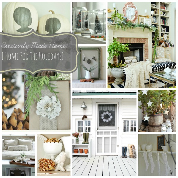 Creatively Made Home {Home for the Holidays}