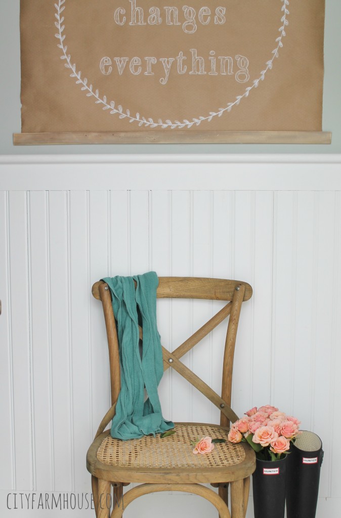 DIY Large Art For Under $10 & Fun Accents for Spring