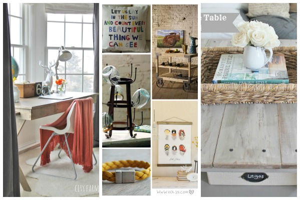 City Farmhouse Linky Party #39 Collage- Look for Less, Friday Favorites, BHG BIg News!!