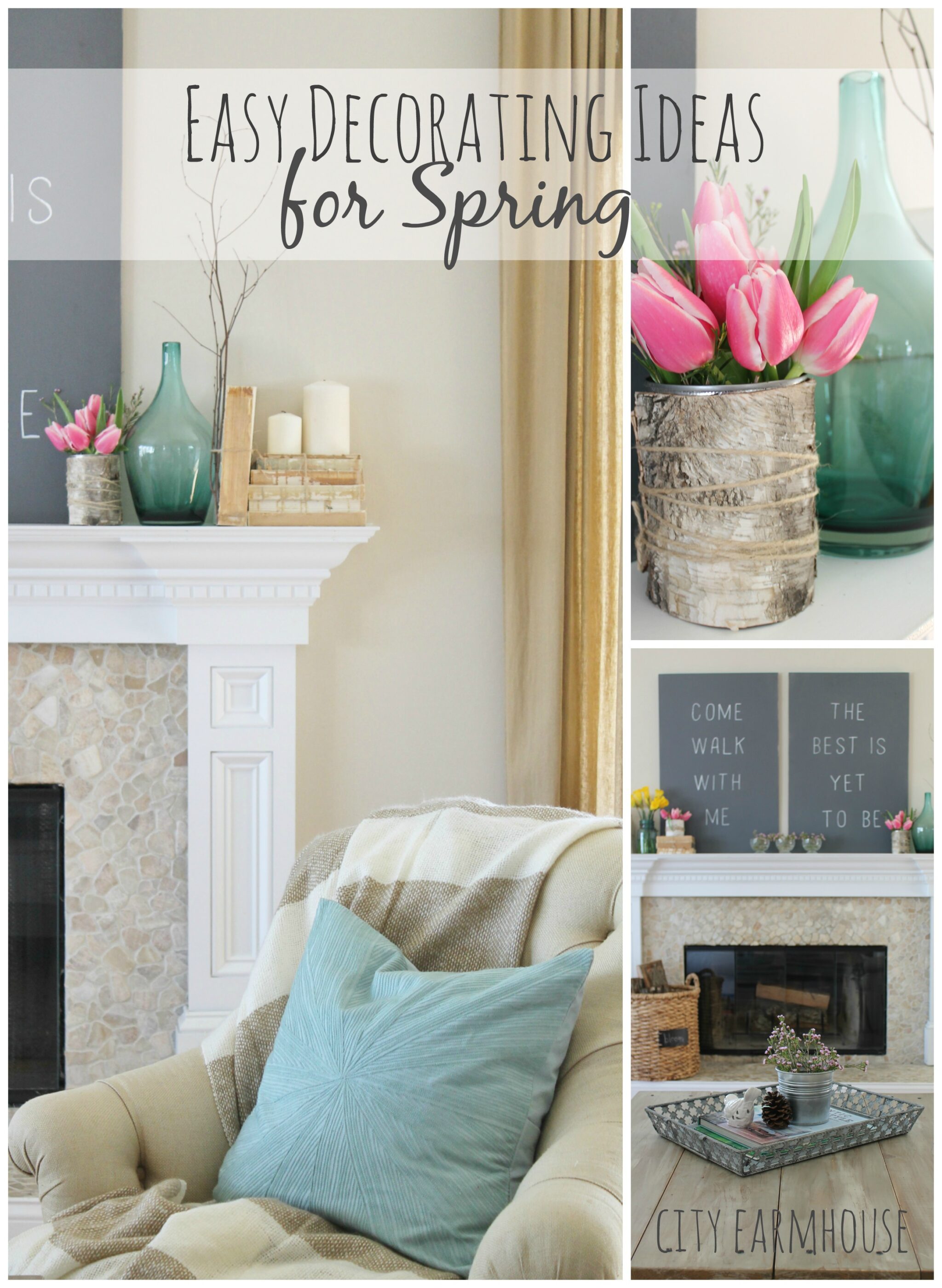 Seasons Of Home Easy Decorating Ideas For Spring City Farmhouse