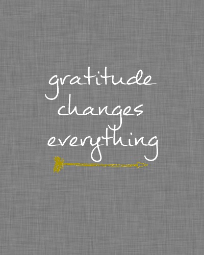 gratitude changes everything drak gray linen free printable