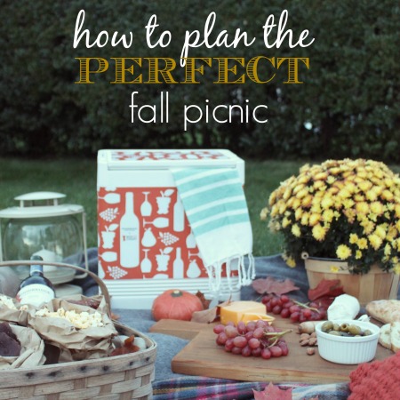 How To Plan The Perfect Fall Picnic + No Kid Hungry Cooler