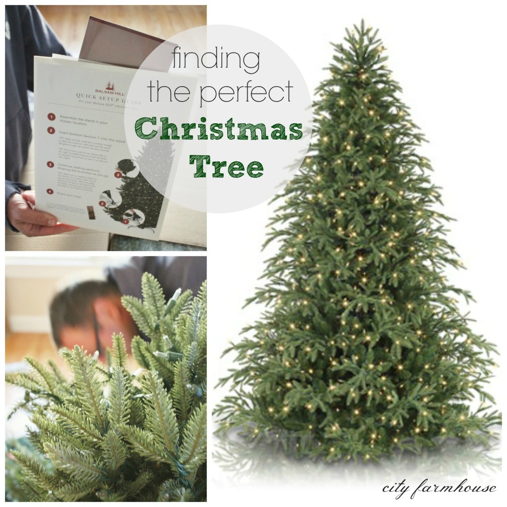 Finding the perfect artifical Christmas Tree-Balsam Hill