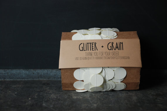 Glitter & Grain Garland