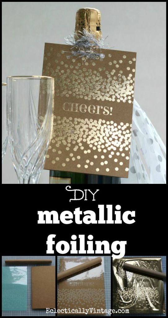Eclectically Vintage-How to Foil