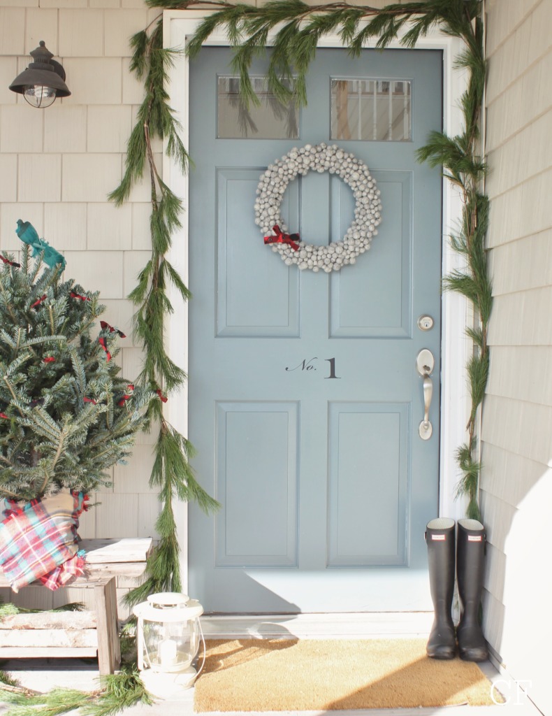 Rustic Retreat-Holiday Front Door Christmas