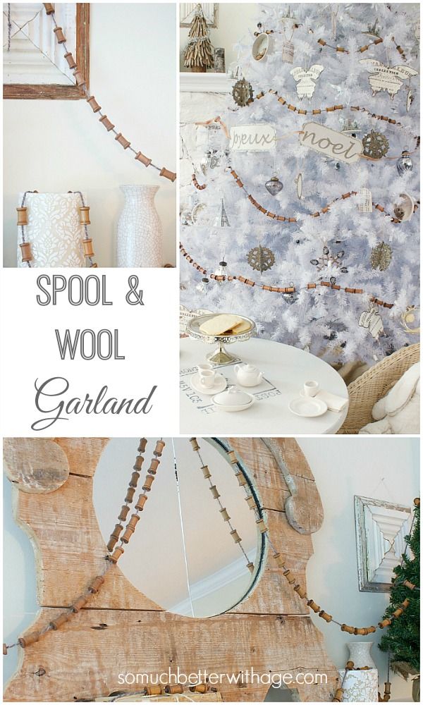 So Much Better With Age-Spool Garland