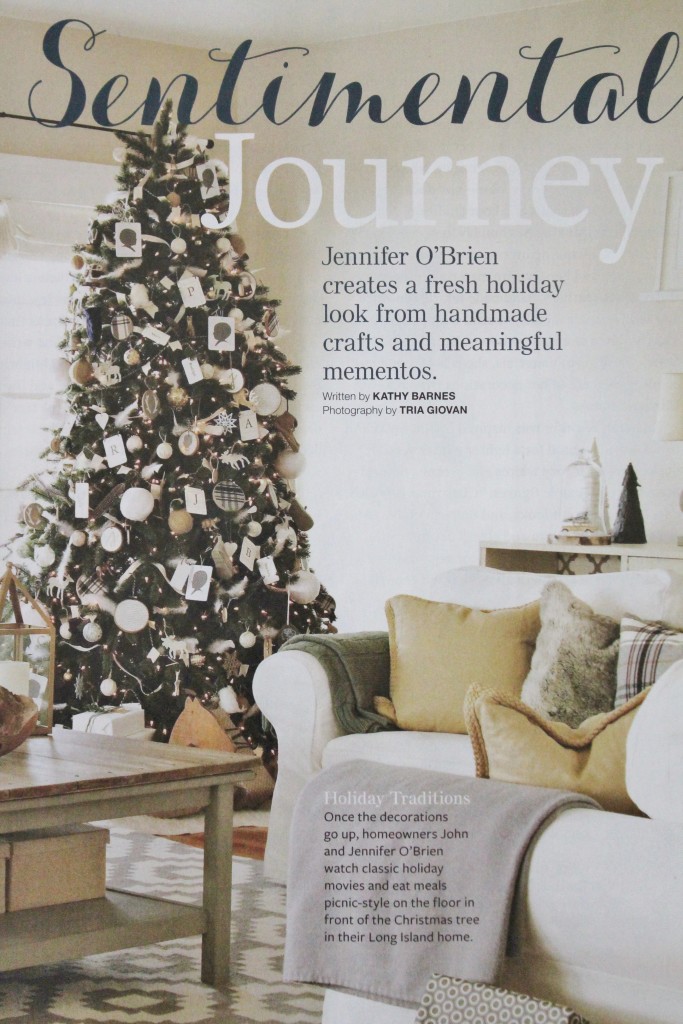 BHG Christmas Ideas Magazine-City Farmhouse Feature