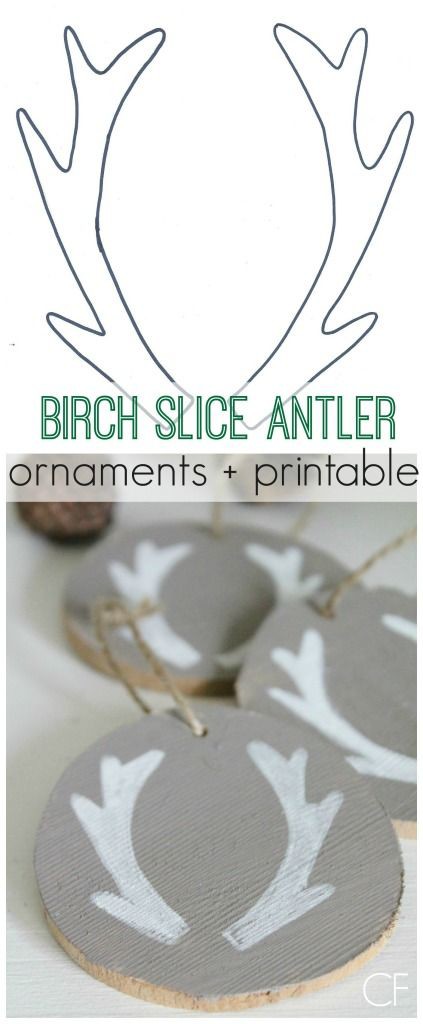 Antler Ornaments