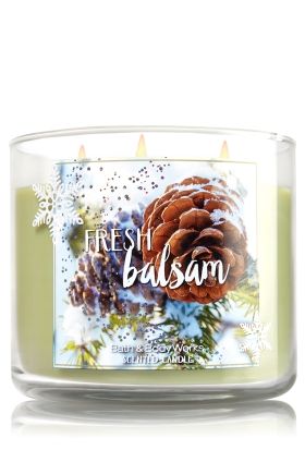 Bath & Body Works Balsam Candle