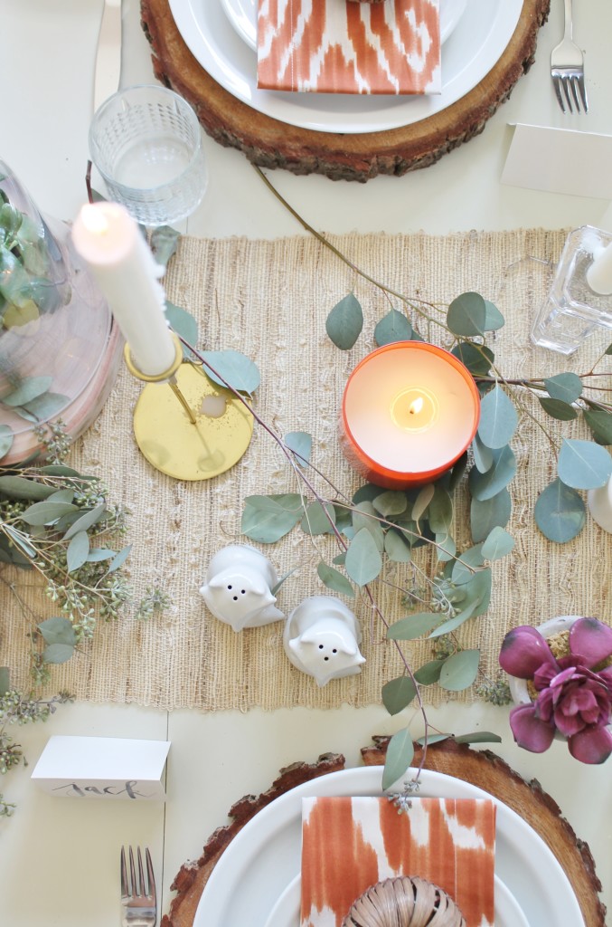 Rustic Chic Thanksgiving Tablescape Hop