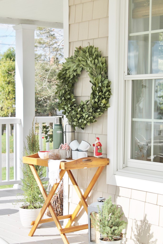 Hanging a Large Wreath With Command Outdoor Metal Hooks Makes Decorating Easy