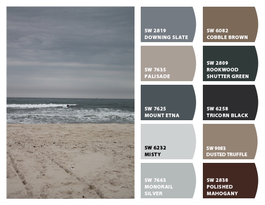 Moody Beach Day & Beautiful Natural Tones