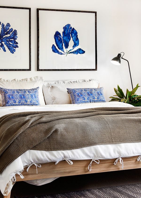 Natural textures and Indigo blue in Cottlesloe -Design Hunter