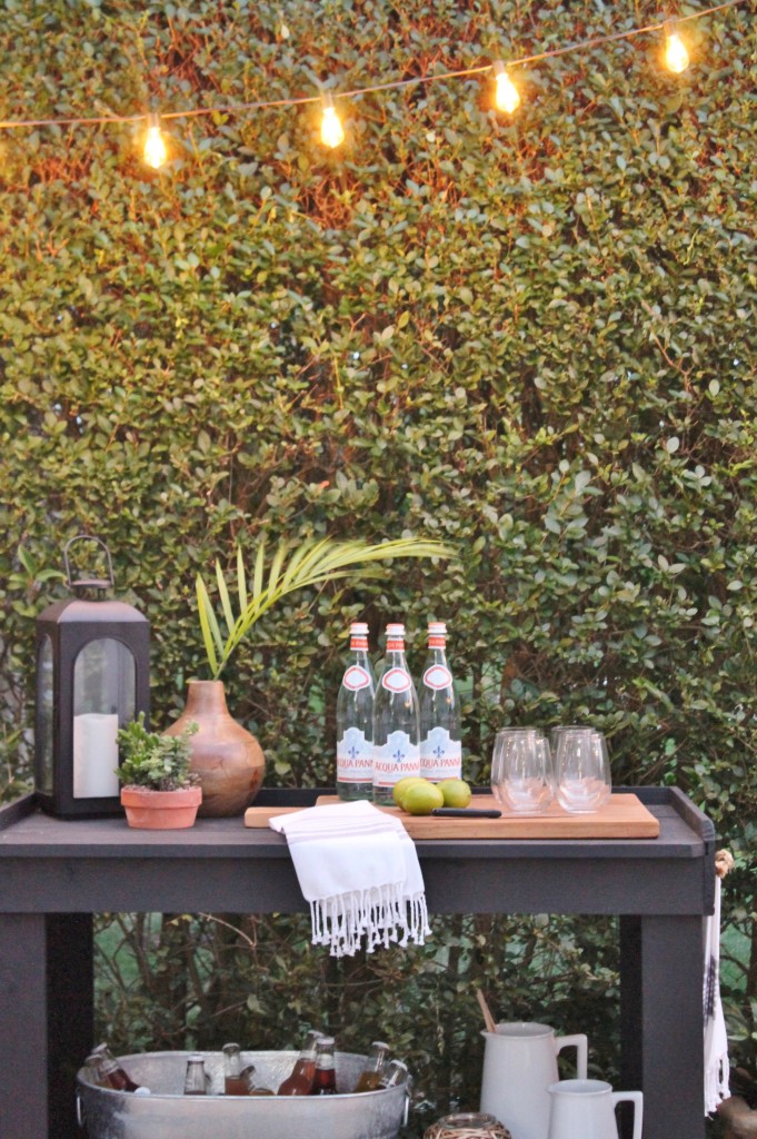 Outdoor String Lights + Well Lit Bar