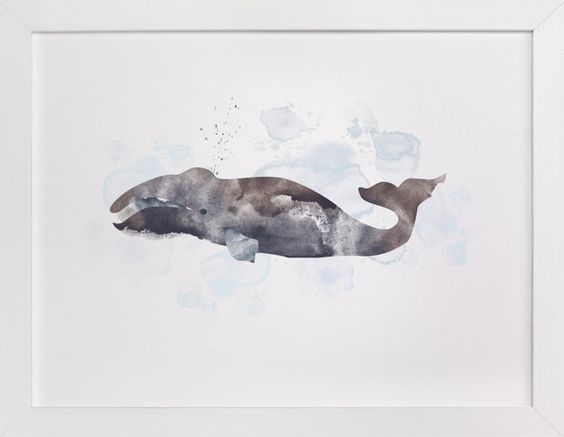 Minted Whale Art