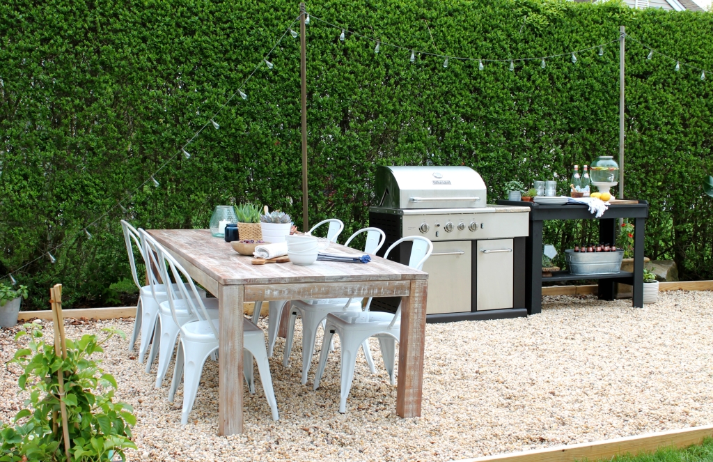 Patio Before & After With Joss & Main-Pea Gravel Patio 