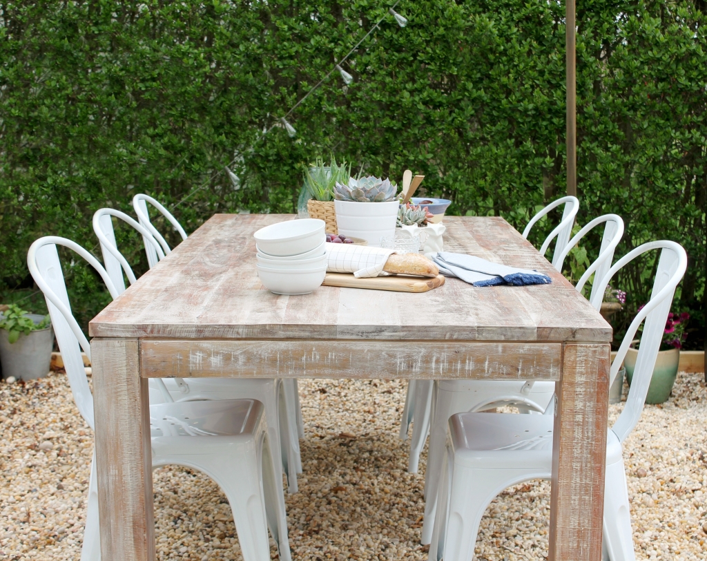 Summer Table -Outdoor Farmhouse Table