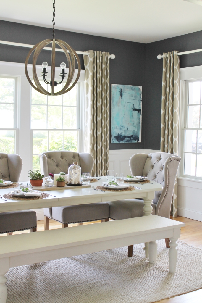 Design Series on You Tube-How to pick the right paint. Benjamin Moore Stormy Sky