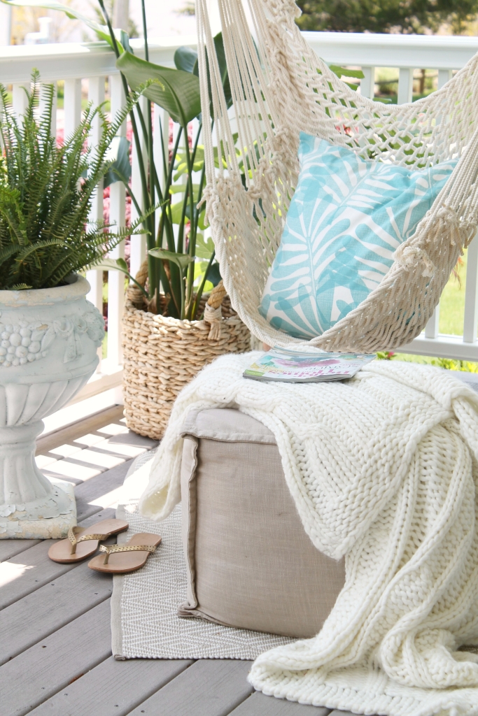 Summer Hammock & Palm Tree