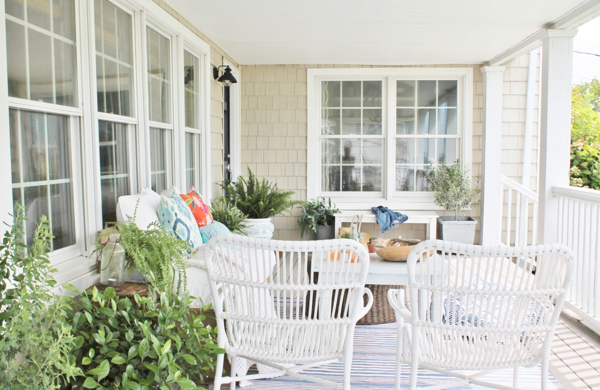 Front Door Makeover-Sherwin-Williams Anchors Aweigh & Front Porch ...