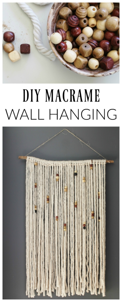 DIY Mudcloth-Inspired Wall Hanging Tutorial