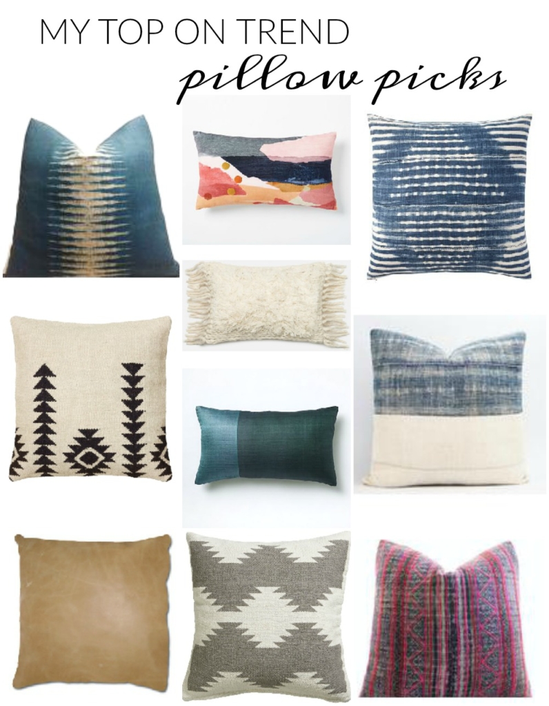 My Top on Trend Pillow Picks-City Farmhouse