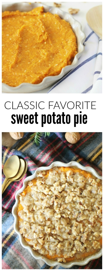 Classic Thanksgiving Favorite: Sweet Potato Pie