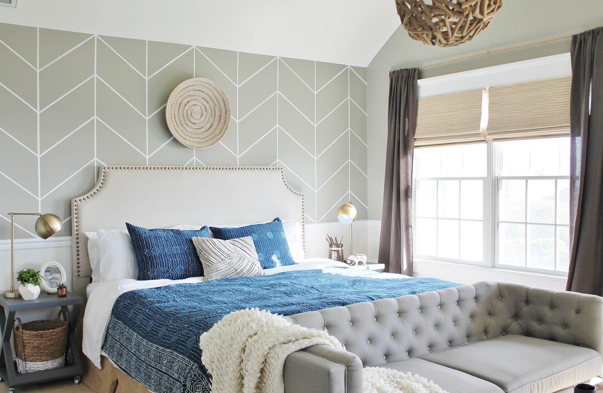 Master Bedroom Window Makeover - City Farmhouse by Jennifer O'Brien