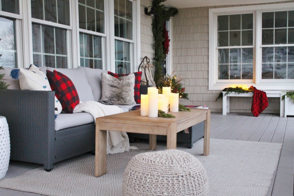 Holiday Housewalk: Woodland Inspired Front Porch With Balsam Hill