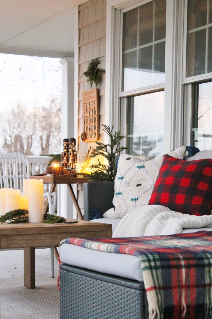 Holiday Housewalk: Woodland Inspired Front Porch With Balsam Hill