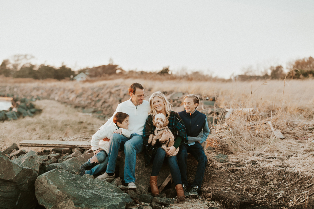 Happy Holidays From The Beach: Our Family Photoshoot