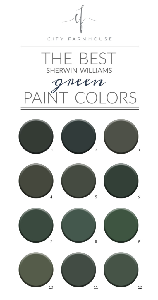 Sherwin Williams Green Color Chart Togot Bietthunghiduong Co