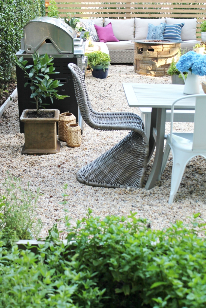 Pea Gravel Patio-Easy & Affordable