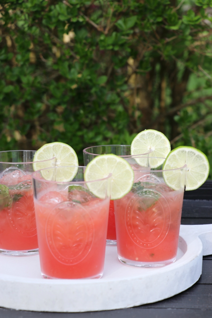 The Best Watermelon Mojitos + Simple Summer Tablescape