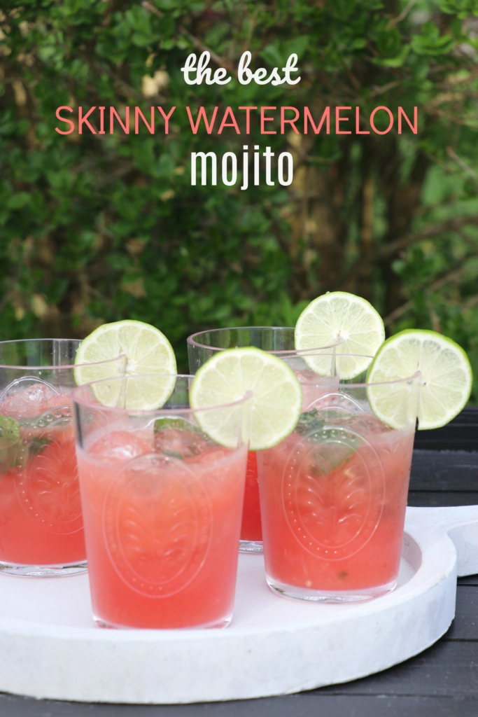 The Best Watermelon Mojitos + Simple Summer Tablescape