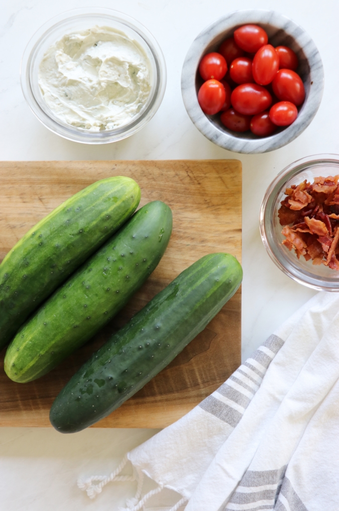 Cucumber Wedges-If you like a good Wedge Salad you will love this recipe. Light simple, summer recipe that is also gluten free.