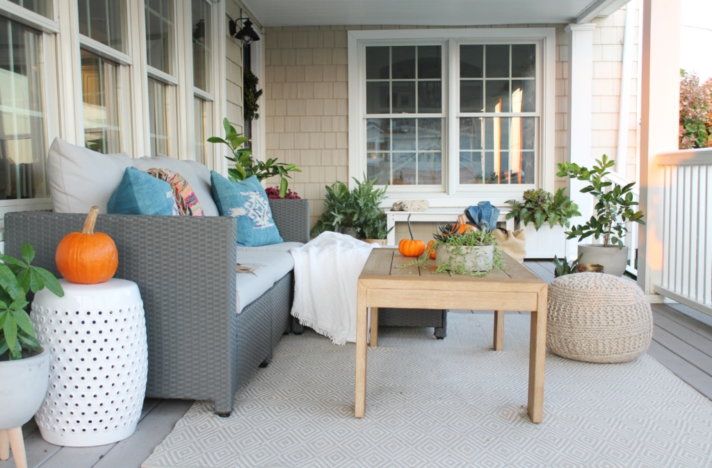 fall porch