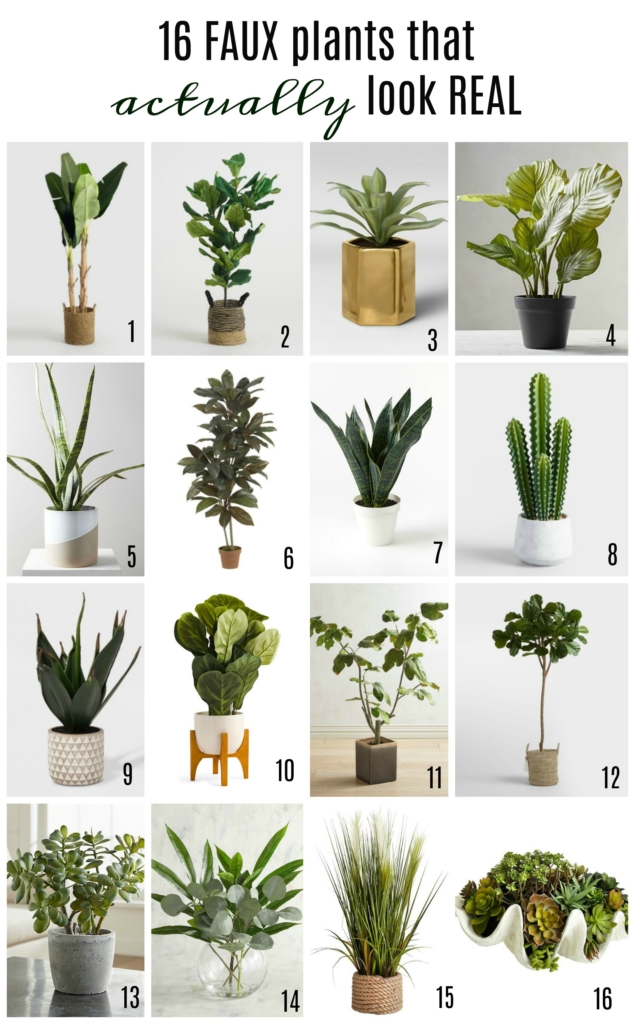 16 faux plants that actually look real