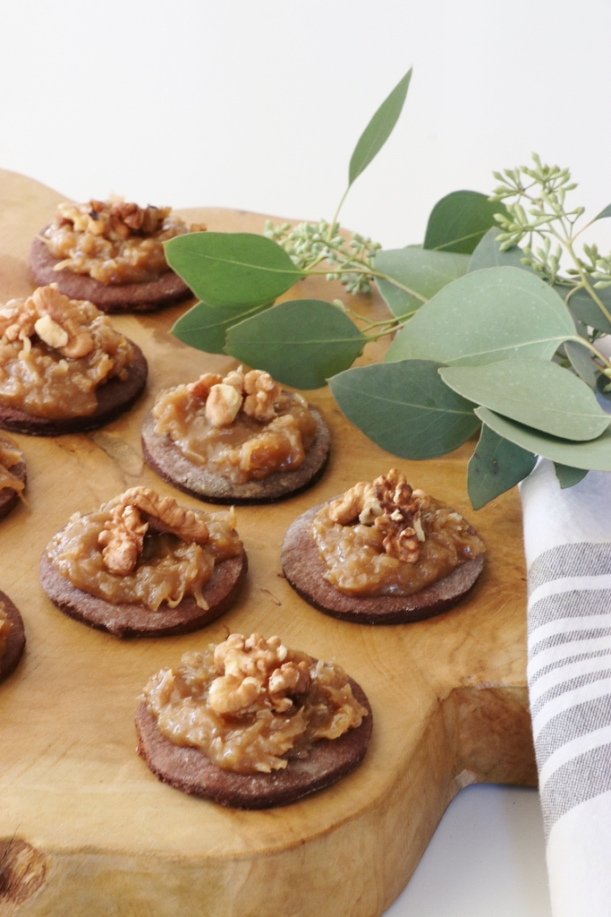 Holiday Cookie Swap-German Chocolate Cake Cookies