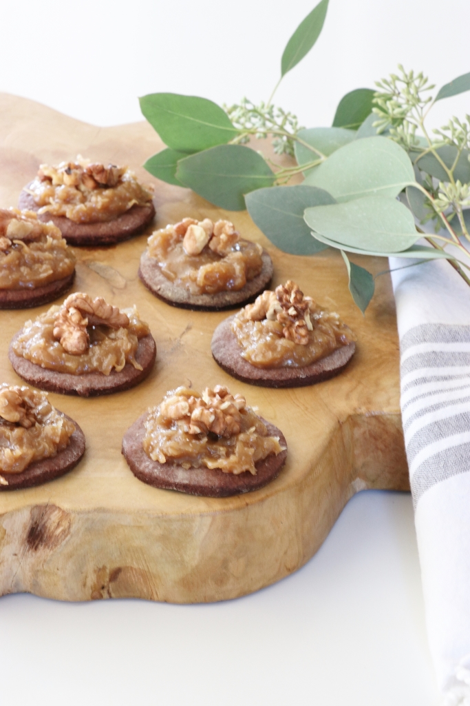 Holiday Cookie Swap-German Chocolate Cake Cookies