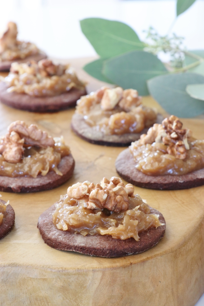 Holiday Cookie Swap-German Chocolate Cake Cookies