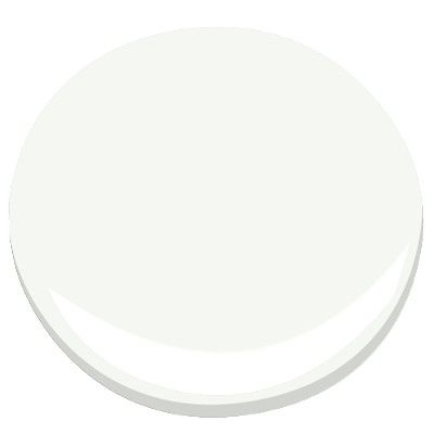 Chantilly Lace Benjamin Moore-Cabinet Color