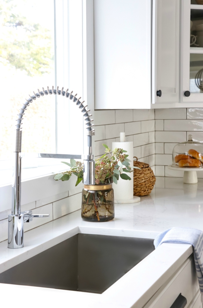 Earthy Coastal White Kitchen Source Guide. Sink + Faucet Wayfair