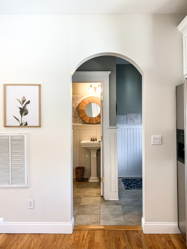 City Farmhouse Mudroom Makeover