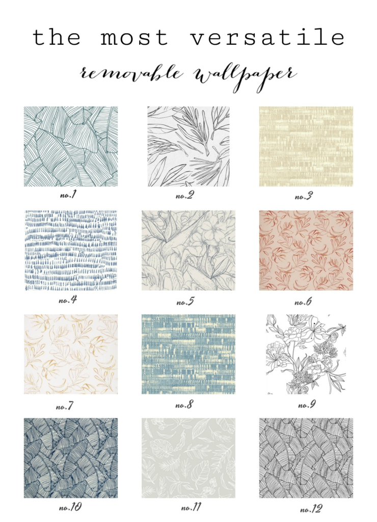 The most versatile removable wallpaper