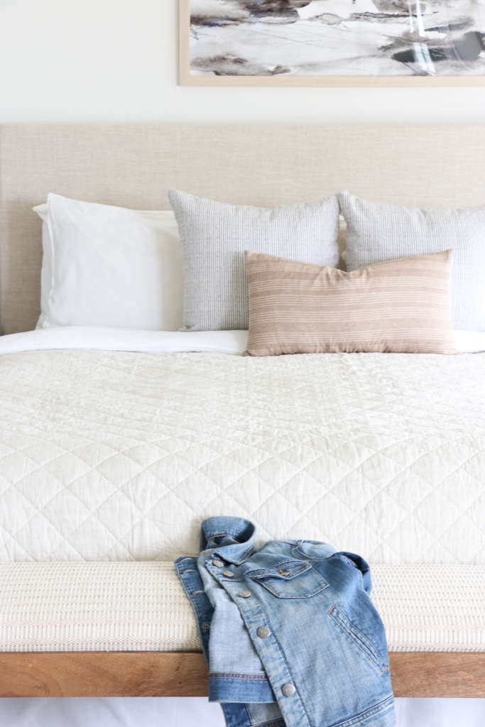 Casual Hamptons Bedroom Reveal-The Look For Less