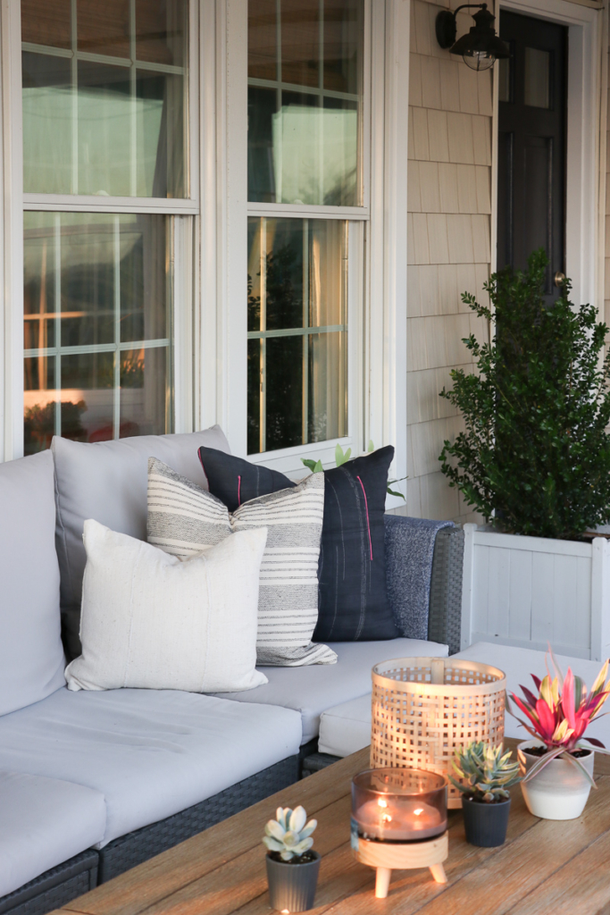 Casual + Cozy Fall Front Porch