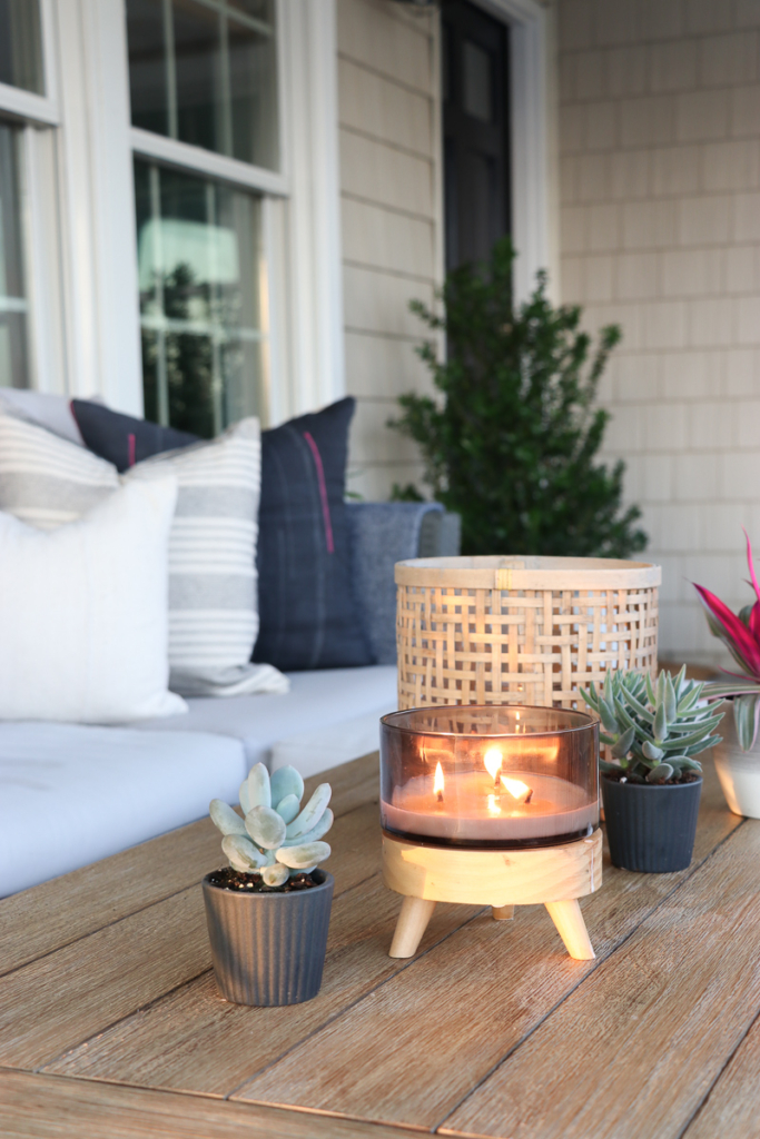 Casual + Cozy Fall Front Porch